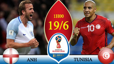 Anh - Tunisia: Bay cao cùng Tam sư