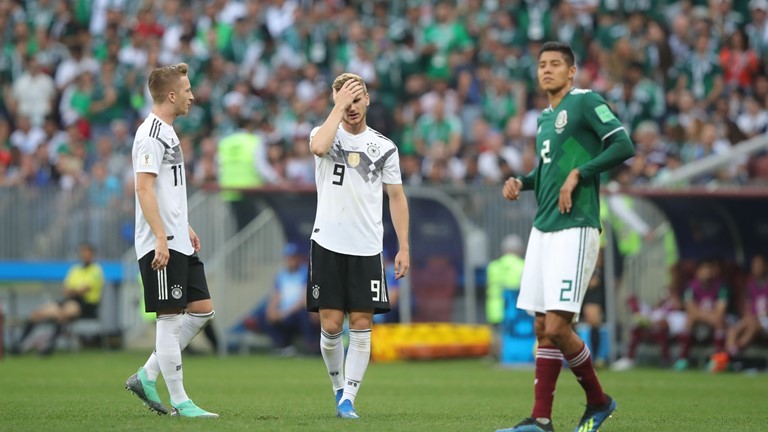 Giật mình lý do Đức thua mất mặt Mexico