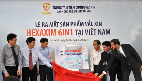 Hệ thống tiêm chủng VNVC ra mắt vắc xin 6in1 mới