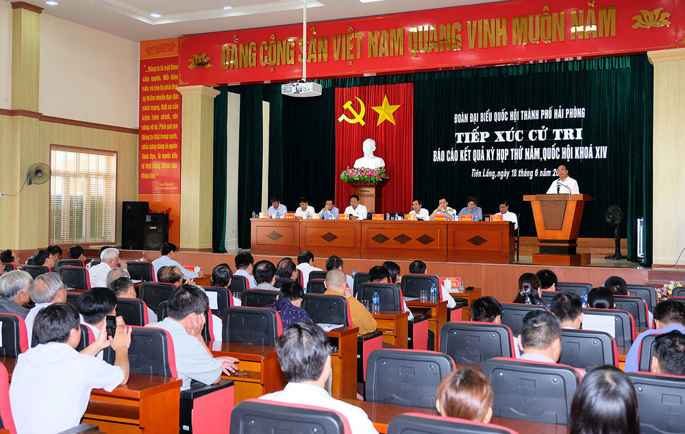 Thủ tướng Nguyễn Xuân Phúc,Nguyễn Xuân Phúc,tiếp xúc cử tri,Hải Phòng