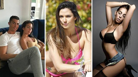 Dàn giai nhân nóng bỏng của 'sát thủ tình trường' Cristiano Ronaldo