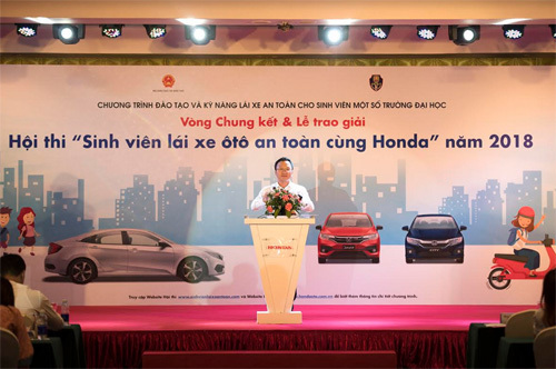 Sôi động chung kết ‘SV lái xe ôtô an toàn cùng Honda’