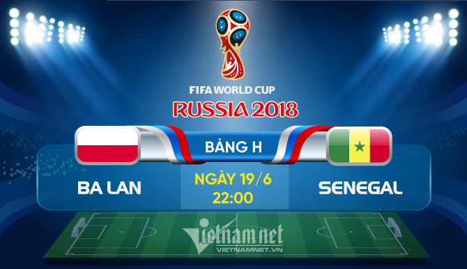 Link xem trực tiếp Ba Lan vs Senegal, 22h ngày 19/6