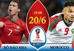 Link xem trực tiếp Bồ Đào Nha vs Maroc, 19h ngày 20/6