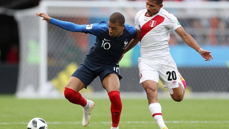 Trực tiếp Pháp vs Peru