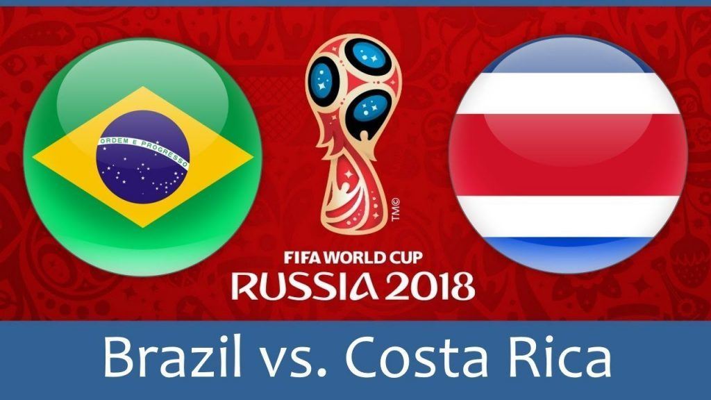 Link xem trực tiếp Brazil vs Costa Rica, 19h ngày 22/6