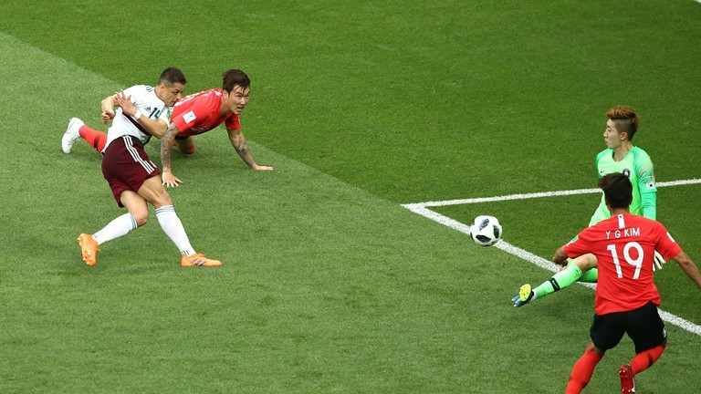 Video bàn thắng Hàn Quốc 1-2 Mexico