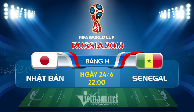 Link xem trực tiếp Nhật Bản vs Senegal, 22h ngày 24/6
