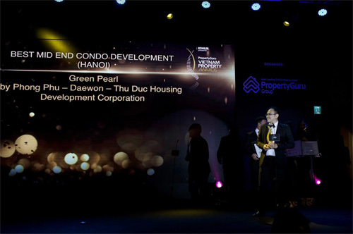 Green Pearl nhận 2 Giải thưởng Vietnam Property Award 2018