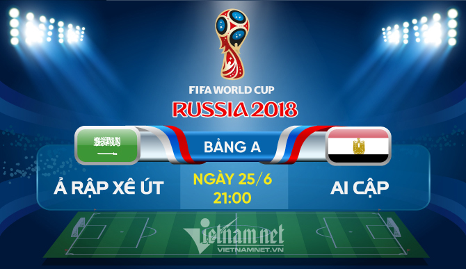 Link xem trực tiếp Ả Rập Xê Út vs Ai Cập, 21h ngày 25/6