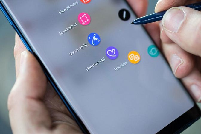 Galaxy Note 9 đột phá: Bút S Pen có pin, dùng thay loa và micro