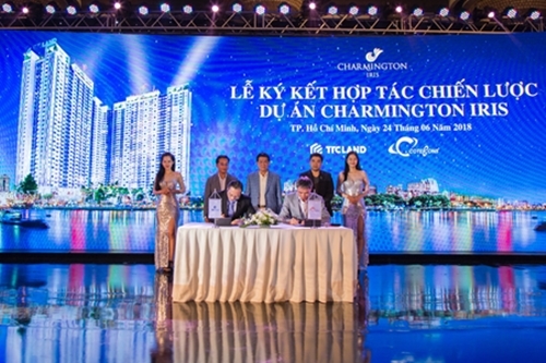 Charmington Iris, “cháy hàng” tại sự kiện Lễ giới thiệu dự án