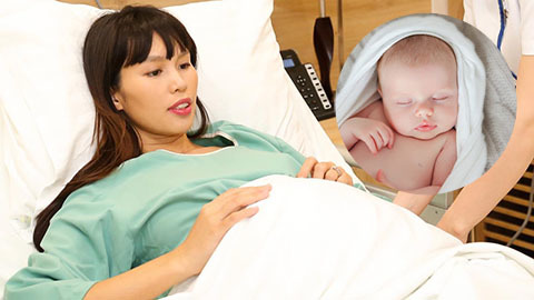 Siêu mẫu Hà Anh sinh con đầu lòng ở tuổi 36