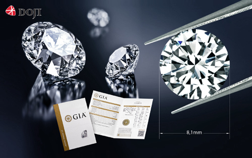 Sắm kim cương to không lo về giá