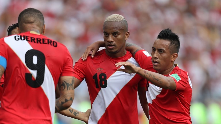 Video bàn thắng Úc 0-2 Peru