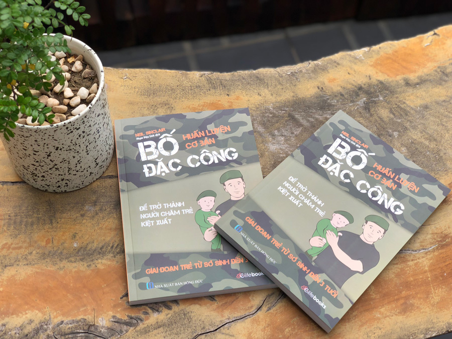 Lính đặc công Hoàng gia Anh viết sách dạy cách chăm con