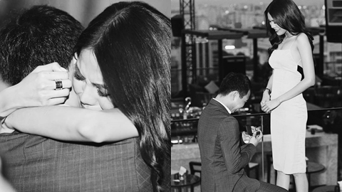 Lan Khuê bật khóc khi được bạn trai đại gia cầu hôn