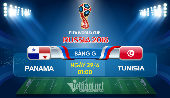 Link xem trực tiếp Panama vs Tunisia, 01h ngày 29/6