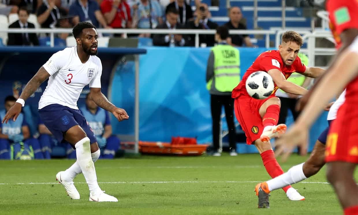 Video bàn thắng Anh 0-1 Bỉ