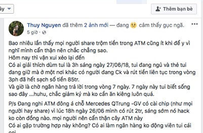 Đến lượt khách hàng DongA Bank bị ‘bốc hơi’ 85 triệu trong tài khoản