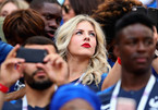 Vợ trung vệ tuyển Pháp xinh như hot girl, không dùng Facebook