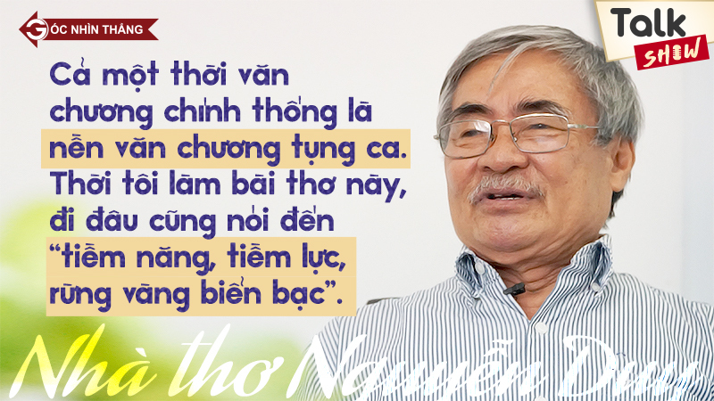 Thi Tốt nghiệp THPT Quốc gia 2018,Nhà thơ Nguyễn Duy,Bài thơ Đánh thức tiềm lực,Đề thi môn Ngữ văn