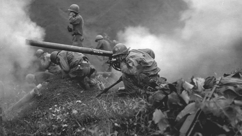 Hình ảnh lính Mỹ tham chiến ở Triều Tiên 68 năm trước