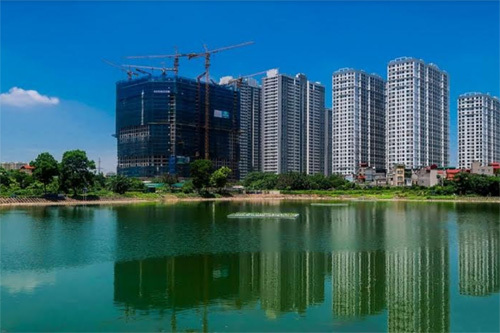 Cất nóc dự án Sunshine Garden