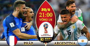 Link xem trực tiếp Pháp vs Argentina, 21h ngày 30/6