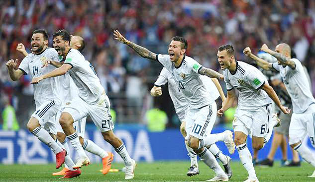 Nga tưng bừng mở hội sau chiến thắng lịch sử