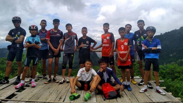 Đội bóng nhí Thái Lan được tìm thấy còn sống