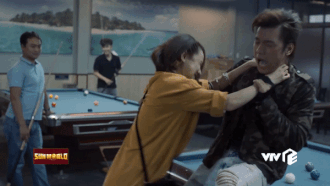 Nhan Phúc Vinh bị Nhã Phương đánh túi bụi trong 'Ngày ấy mình đã yêu'