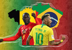 Brazil vs Bỉ: Samba khiêu vũ giữa bầy Quỷ đỏ