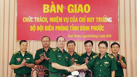 Bổ nhiệm Chỉ huy trưởng Bộ đội Biên phòng Bình Phước