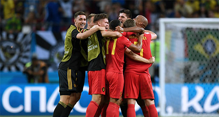 Tiễn Brazil về nước, Bỉ đụng Pháp ở bán kết
