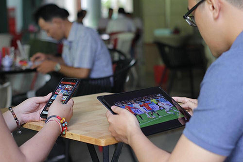 Trào lưu xem World Cup trên di động