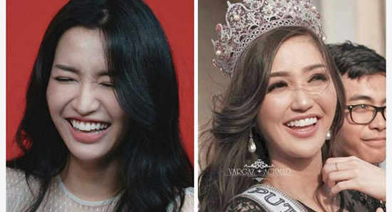 Bích Phương, Hoàng Thùy như 'chị em sinh đôi' với các Hoa hậu thế giới