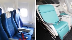 Tại sao ghế máy bay thường có màu xanh? Tại sao ghế máy bay thường có màu xanh?