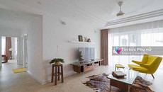 Xiêu lòng trước căn hộ trắng tinh khôi, ai cũng muốn vào ở