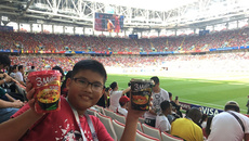 Mì gói: Ấm bụng, ngon miệng CĐV Việt sang Nga xem World Cup