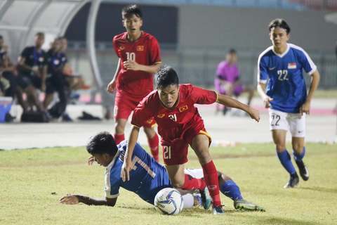 Video U19 Việt Nam 2-2 U19 Singapore