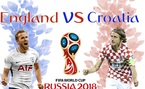 Xem trực tiếp bán kết Anh vs Croatia ở đâu?