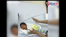 Cách làm 'ổ' cho bé sơ sinh ngủ ngon lành