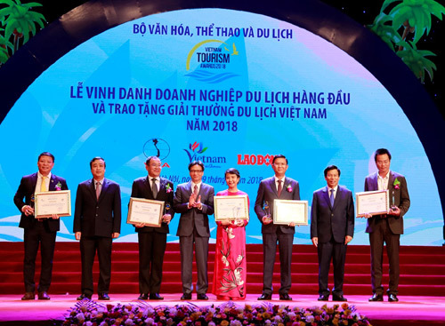 Vinpearl thắng lớn tại Giải thưởng Du lịch Việt Nam 2018