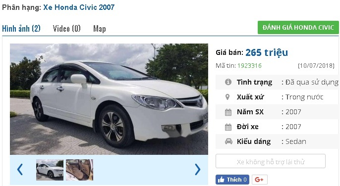 Honda Civic Cũ tại TpHCM giá bán chi phí sang tên  Ôtô Honda