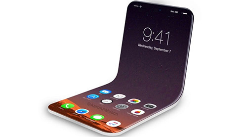 iPhone tương lai cũng có thể gập đôi màn hình