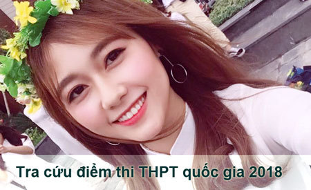 Tra cứu điểm thi THPT quốc gia 2018 trên VietNamNet