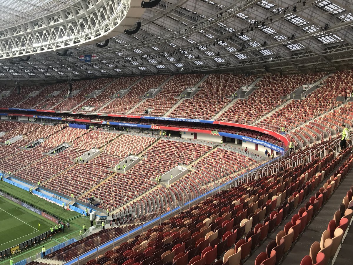 Sân Luzhniki nơi diễn ra trận Croatia vs Anh