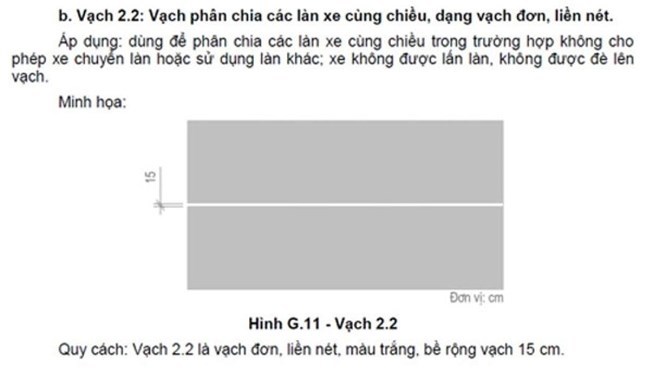 Thông tin thêm về vạch liền trên đường tài xế hay vi phạm