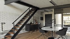 Những mẫu cầu thang sắt cho nhà đẹp cực đơn giản